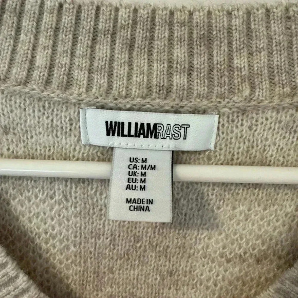 William Rast Tan and White Checkered Vest - Picture 4 of 4